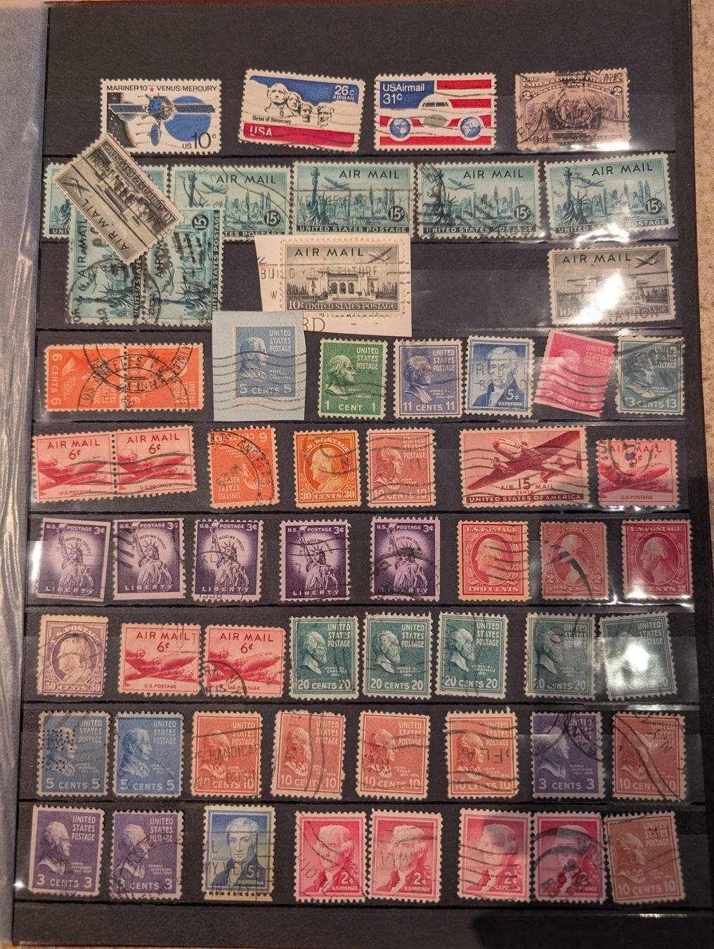 Tous les timbres: Briefmarken und Briefe USA – D'occasion à Besenbüren par ram_z8pp 2