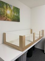Kleintiergehege Holz Plexiglas guter Zustand