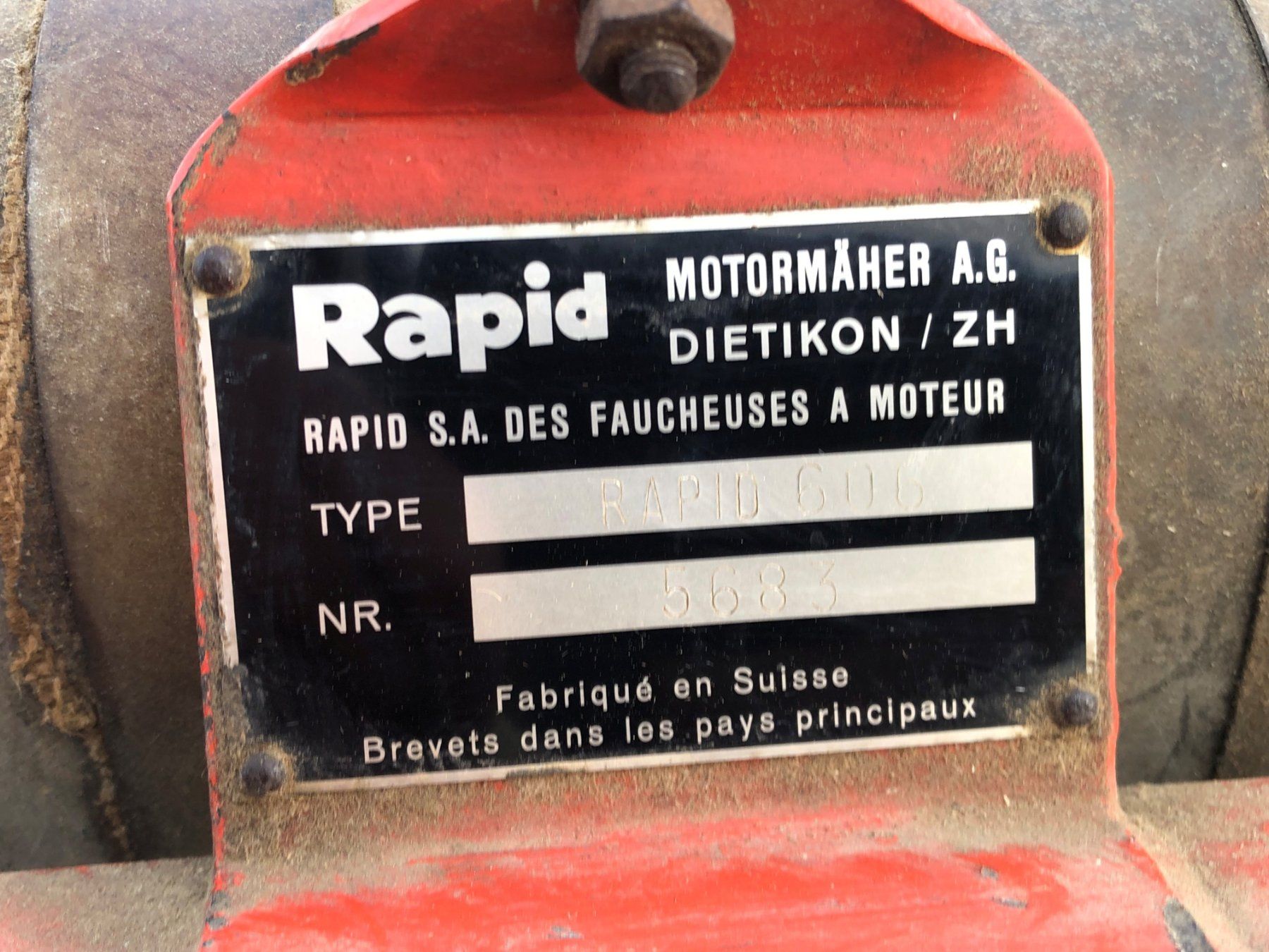 Rapid Toutes les machines: Rapid 606 Einachser mit Triebachsanhänger – D'occasion à Rieden SG par guinness44 4