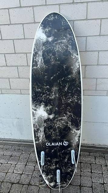 Decathlon Tavole da surf e di nuoto: Olaian Surfboard  900 Soft,  6ft., 46 l. – Usato da Buochs venduto da Kalifati 1
