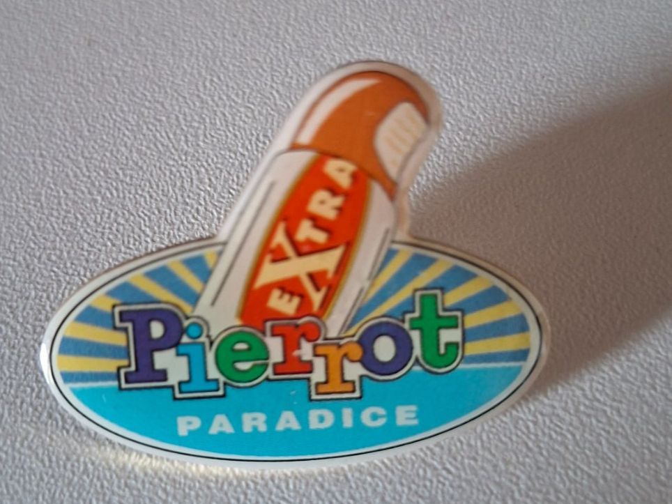 Placchette & Badge: Pib Pierrot Paradice Extra – Usato da Erlinsbach venduto da pfunky