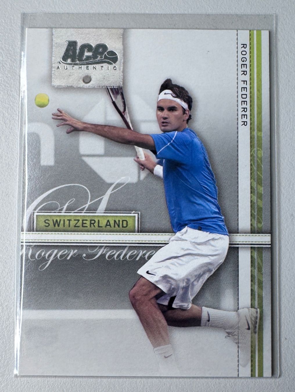 Carte collezionabili: Roger Federer 2007 Ace Authentic Straight Sets Switzerland # – Nuovo (secondo la descrizione) da Jegenstorf venduto da plataOplomo