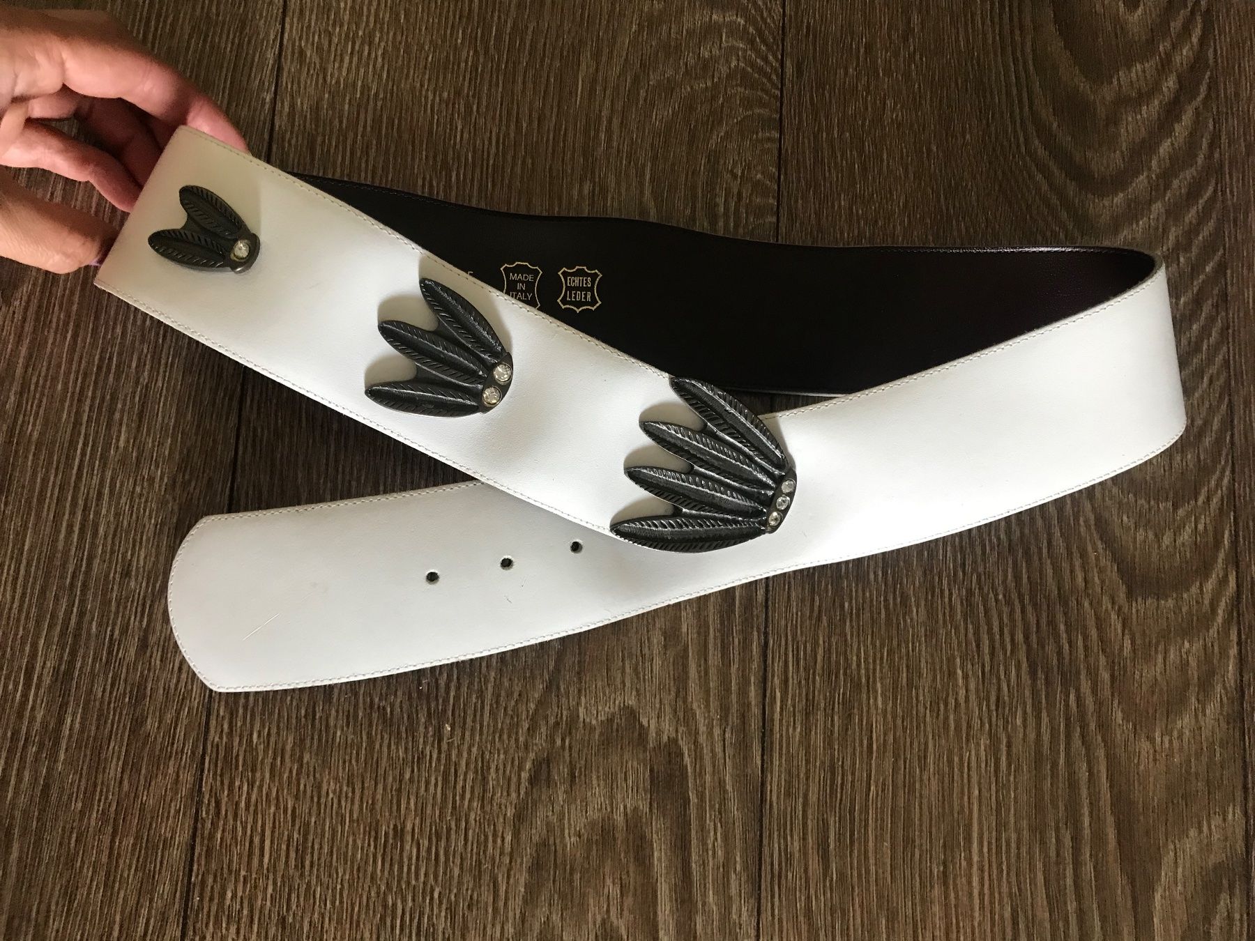 Gürtel: Vintage ceinture en cuir – Gebraucht aus Grimisuat von eliseba88