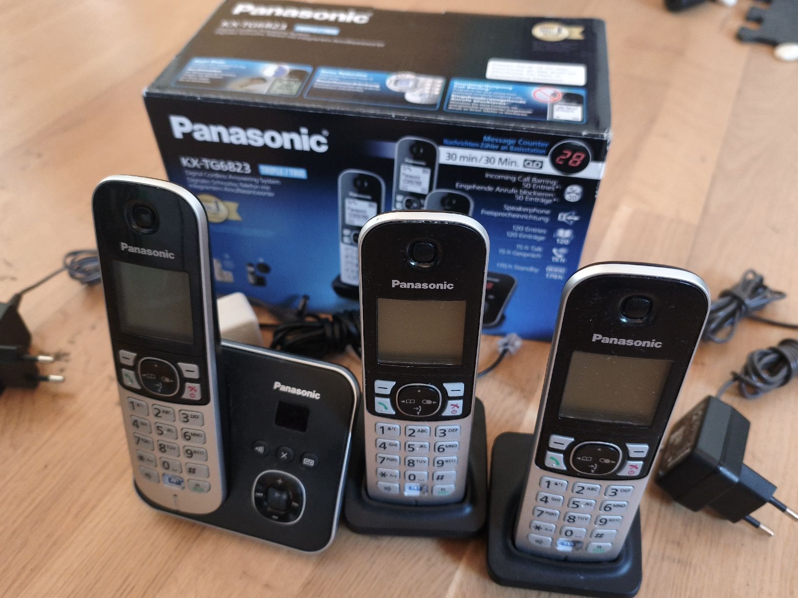Panasonic Telefone: Panasonic KX-TG6823 Telefon  – Gebraucht aus Weisslingen von nizanra