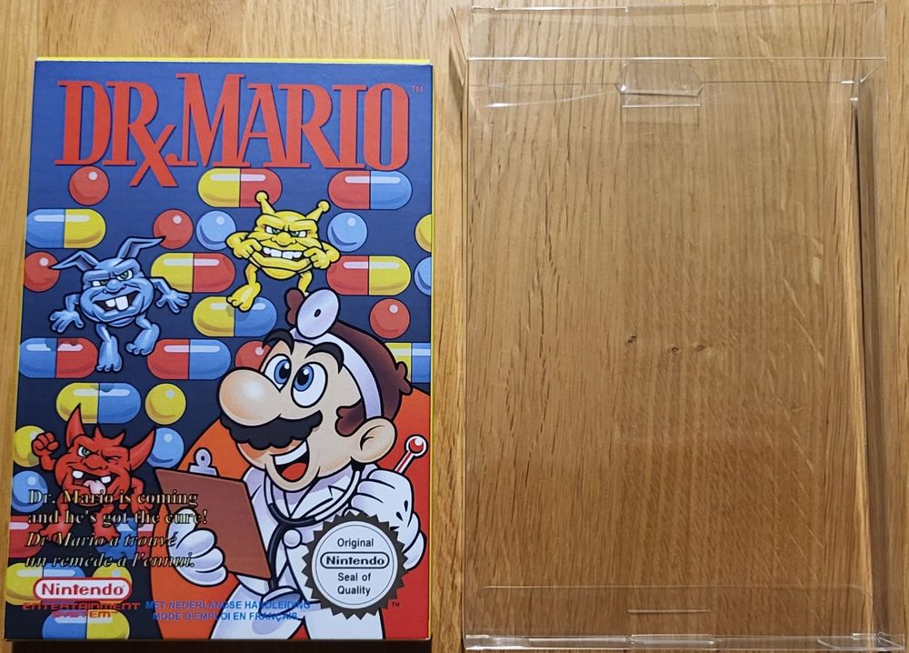 Nes Dr Mario Original Modul Mit Repro Und Schutzhülle Kaufen Auf