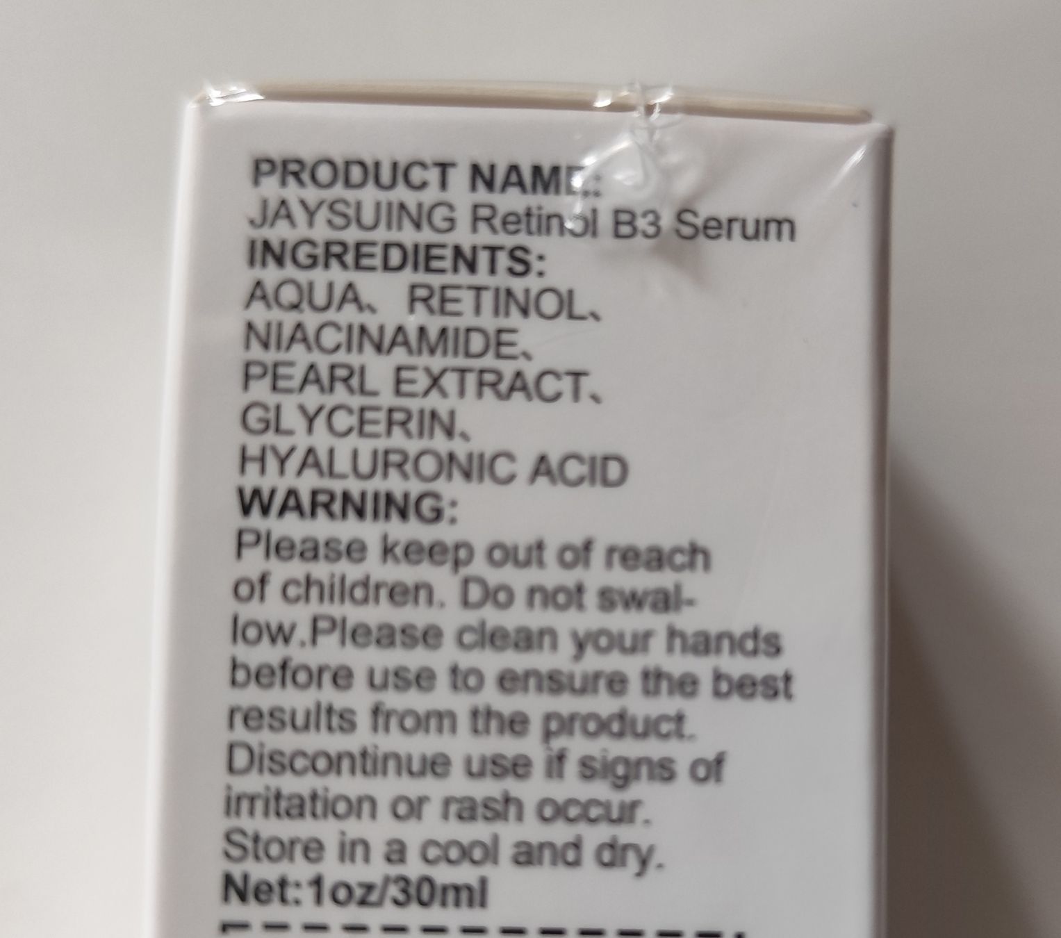 Gesichtspflege: Retinol B3 Serum 30ml – Neu und originalverpackt aus Hütten von blacktea 1