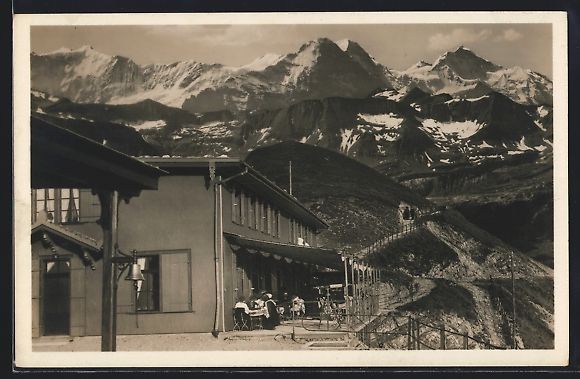 Cartoline postali: AK Brienz /BE, Wirtschaft Rothorn-Kulm – Usato da Berlin venduto da bartko-reher
