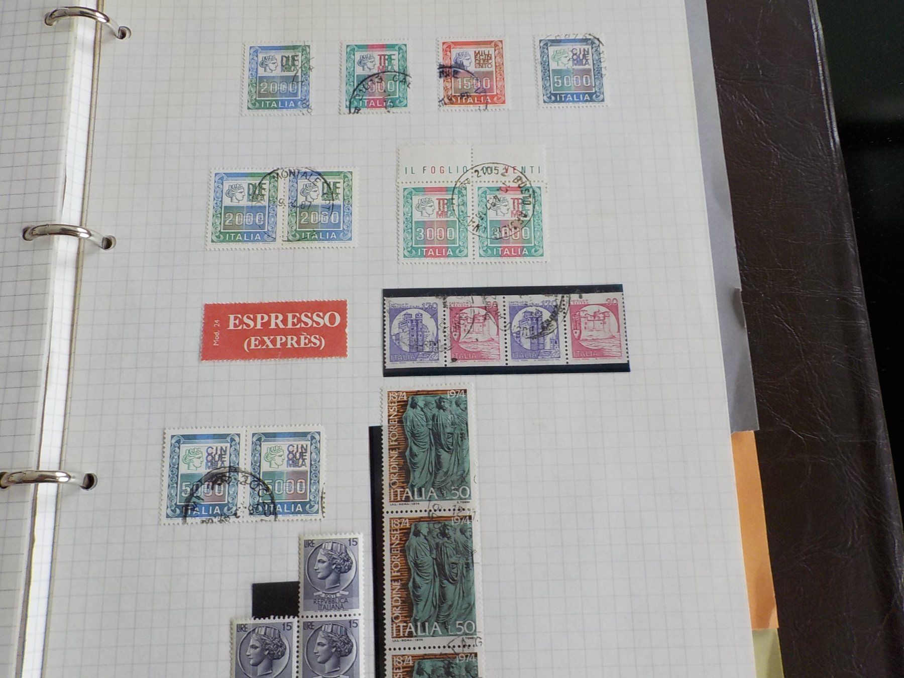 Tutti i francobolli: Briefmarken Europa, grosser Posten im Ringbinder mit Falz o – Usato da Ebikon venduto da alanchal 4