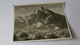 Näfels / GL mit Rautispitze u. Glärnischkette - 1955