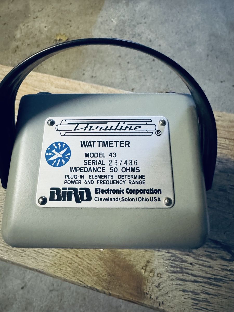 Funktechnik: Thruline Wattmeter Model 43 – Gebraucht aus Sternenberg von Mcfraui 5
