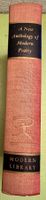 Selden Rodman: A New Anthology of Modern Poetry. 1939o9