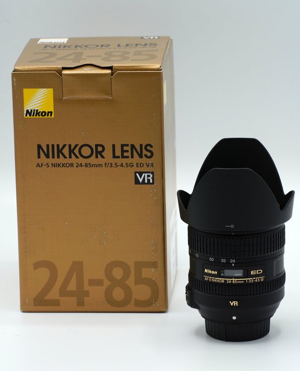 Nikon AF-S Nikkor 24-85mm f3.5-4.5 G ED VR au meilleur prix sur