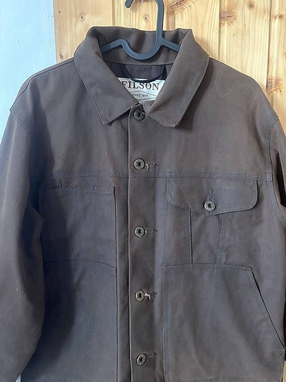 Giacche: Filson tin cloth short lined cruiser Jacket – Usato da Scuol venduto da jul_xwm9 3