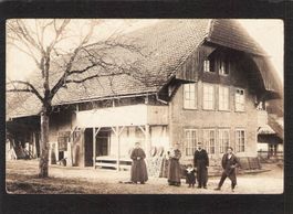Bleienbach BE , Landwirtschaft ,belebt , gel.1914 ,Echtfotok
