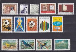 Brasilien, Jahrgang 1978 komplett** / KW € 44.00