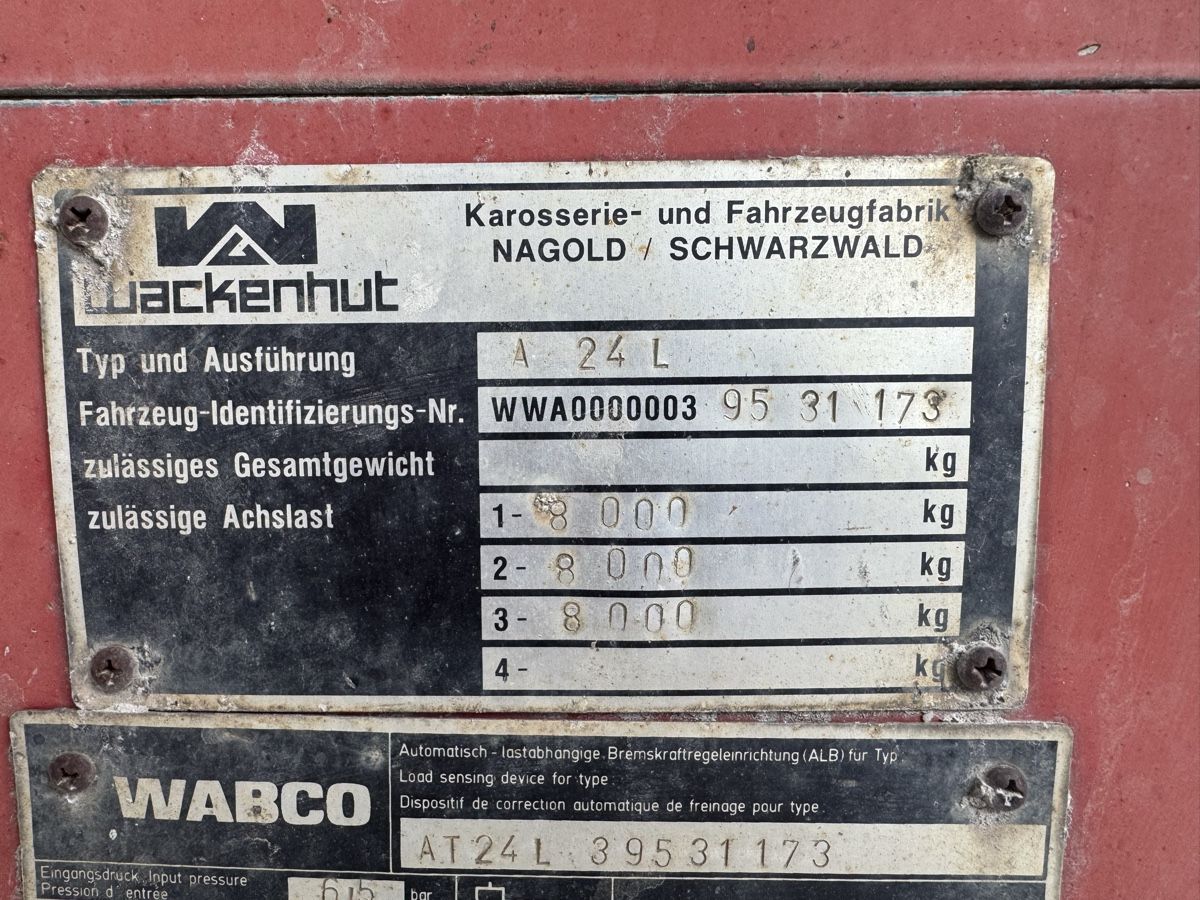 Rimorchi: Beückenwagen – Usato da Meggen venduto da tho_r6jd 2