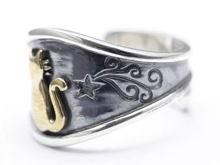 Anelli: Ring mit Katze (One Size), Nr. 56 – Nuovo (secondo la descrizione) da Gams venduto da Mariawicca 1