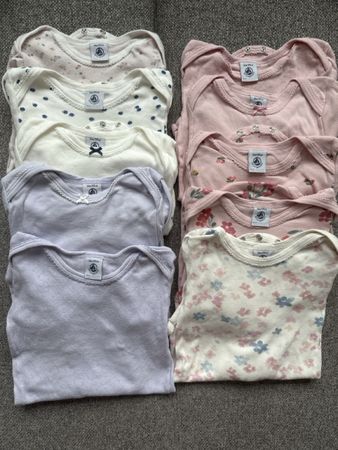 Petit Bateau Baby Bodysuits Set 95cm used