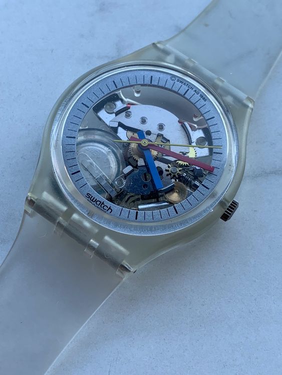 SWATCH JELLY FISH*GK100RE*1985*USA-ASIA*Version*Bestzustand (Neu und ...