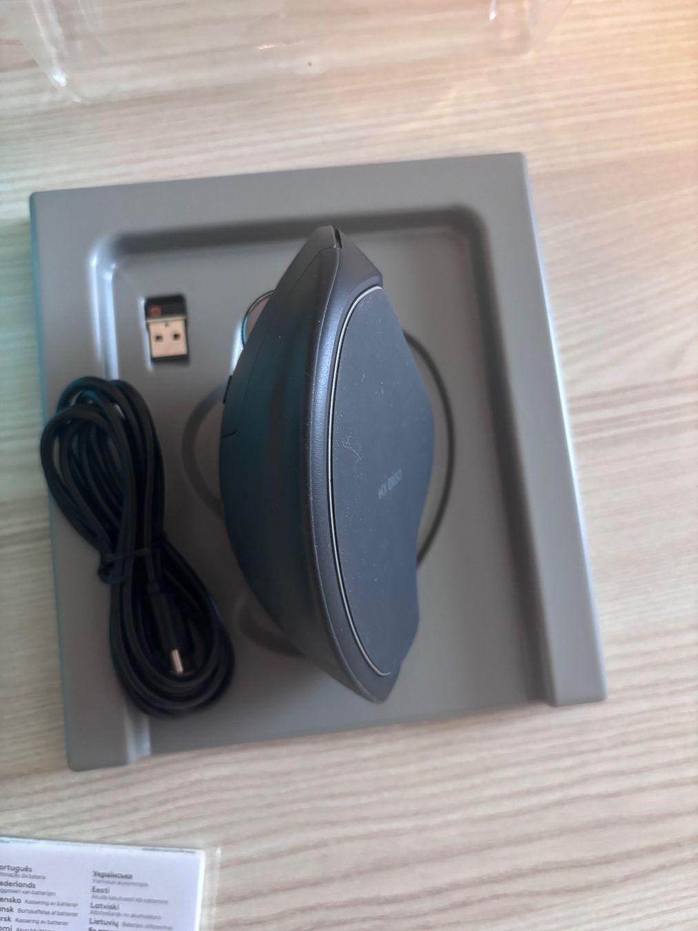 Logitech Mouse: Logitech Trackman Ergo MX ( Maus ) – Usato da Winterthur venduto da -tangerine- 2