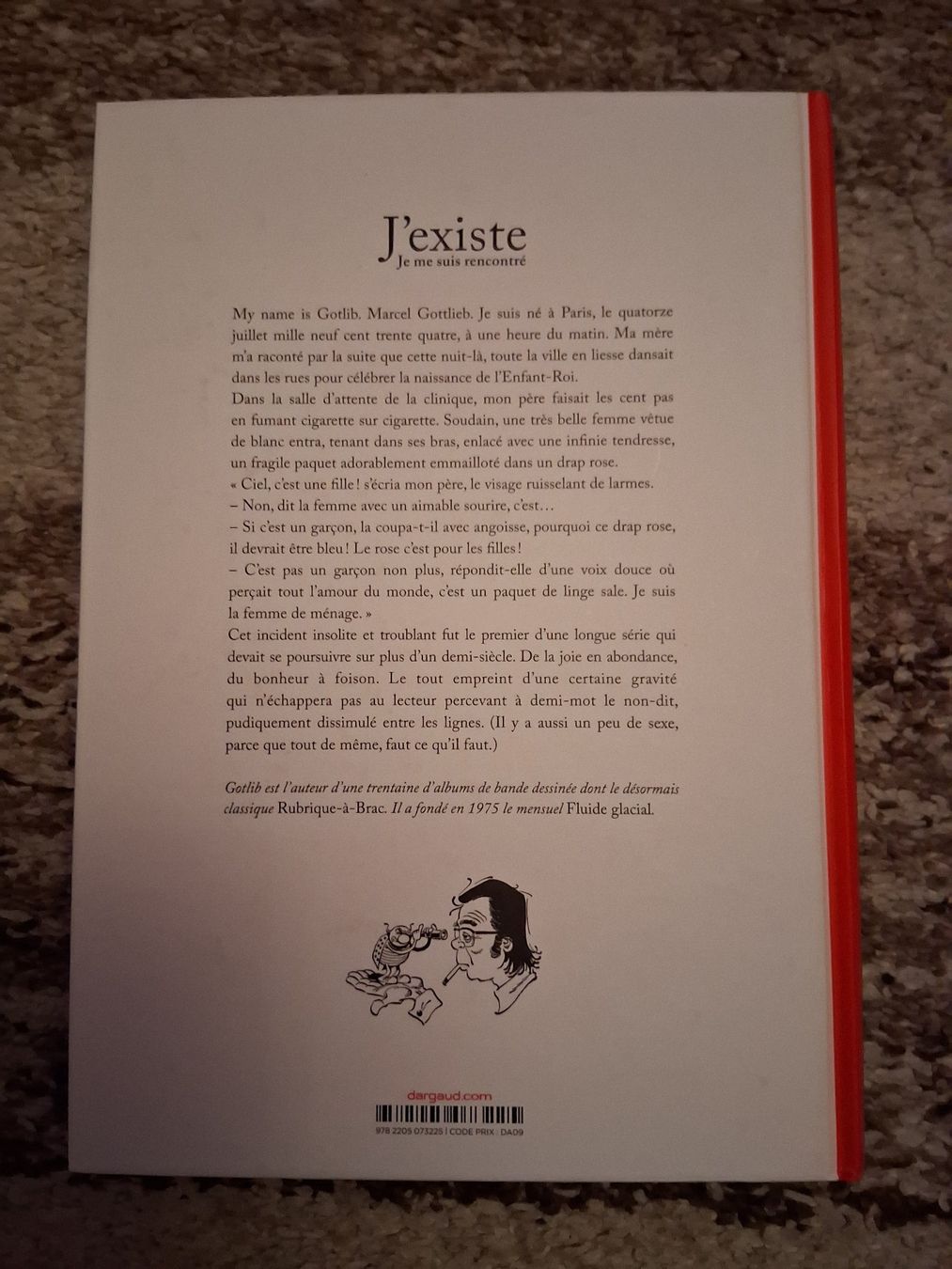 Libri: Gotlib, J'existe. Je me suis rencontré, BD Autobiographie. – Nuovo (secondo la descrizione) da Aigle venduto da Marcagapit 1