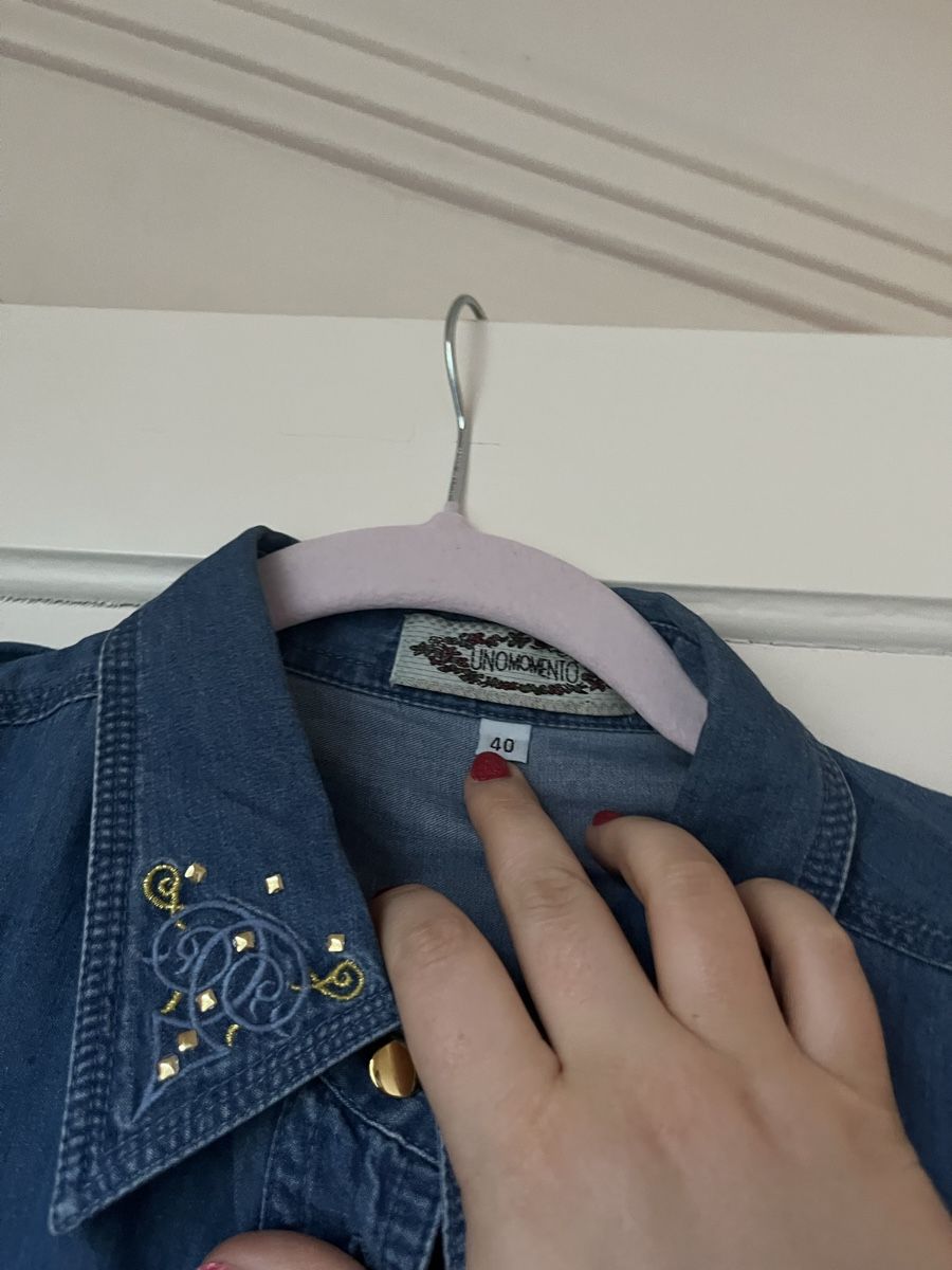 Hemden: Jeanshemd vintage – Neu (gemäss Beschreibung) aus Zürich von Closetbesties 1