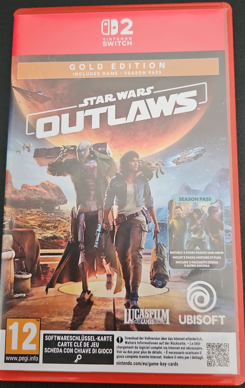 Spiele: Star Wars Outlaws Gold Edition Switch 2 – Gebraucht aus Boll von kim_6j8d