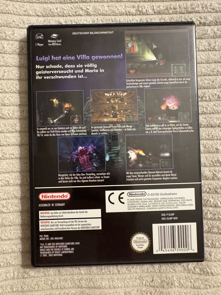 Nintendo Spiele: GameCube - Luigis Mansion – Gebraucht aus Zürich von Manuel.Huber 1