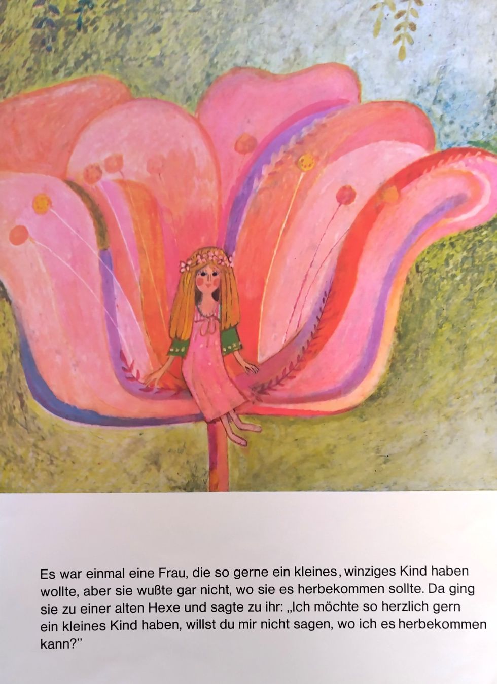 Libri: Däumelinchen - Josef Palecek / Andersen / Bilderheft 1977 – Usato da Bellach venduto da JingleJerry 3