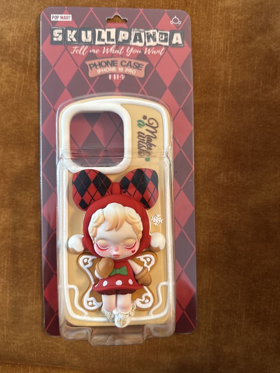 Cover & Protezioni schermo: Skullpanda iPhone 16 Pro Hülle / Cover - Popmart – Nuovo e nell'imballaggio originale da Embrach venduto da shila_03