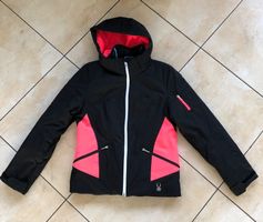 Spyder Skijacke, Damen, Gr. 38/M, Schwarz/Pink