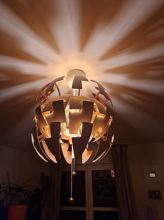 Lampadari & plafoniere: IKEA PS 2014 Pendelleuchte ? Weiß/Kupfer – Usato da Luzern venduto da songokutf 2