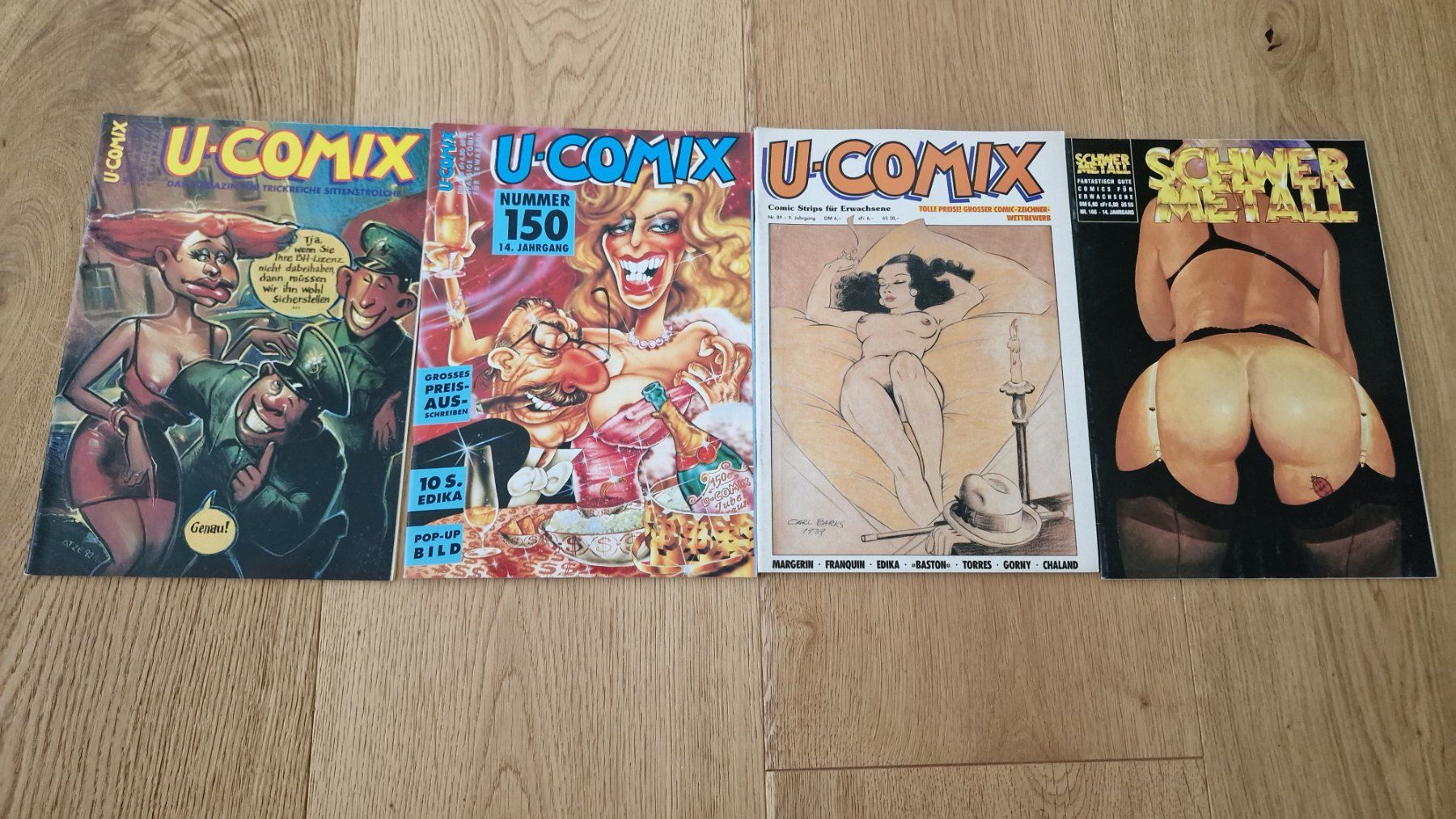 Fumetti: 4 Schwermetall, U Comix – Usato da Haag (Rheintal) venduto da tw01