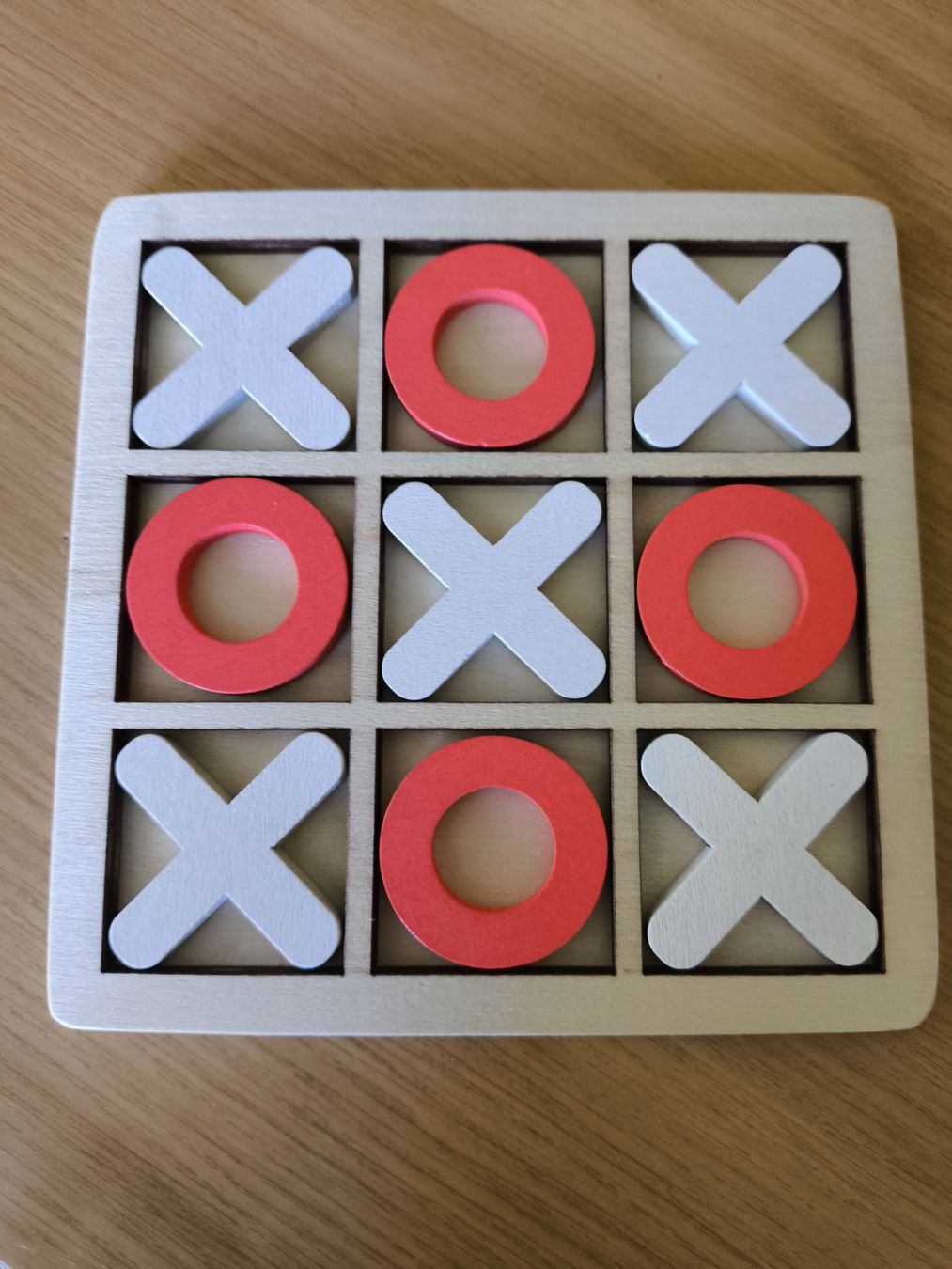 Giochi: Tic-Tac-Toe aus Holz – Nuovo (secondo la descrizione) da Wassen UR venduto da EngDinis