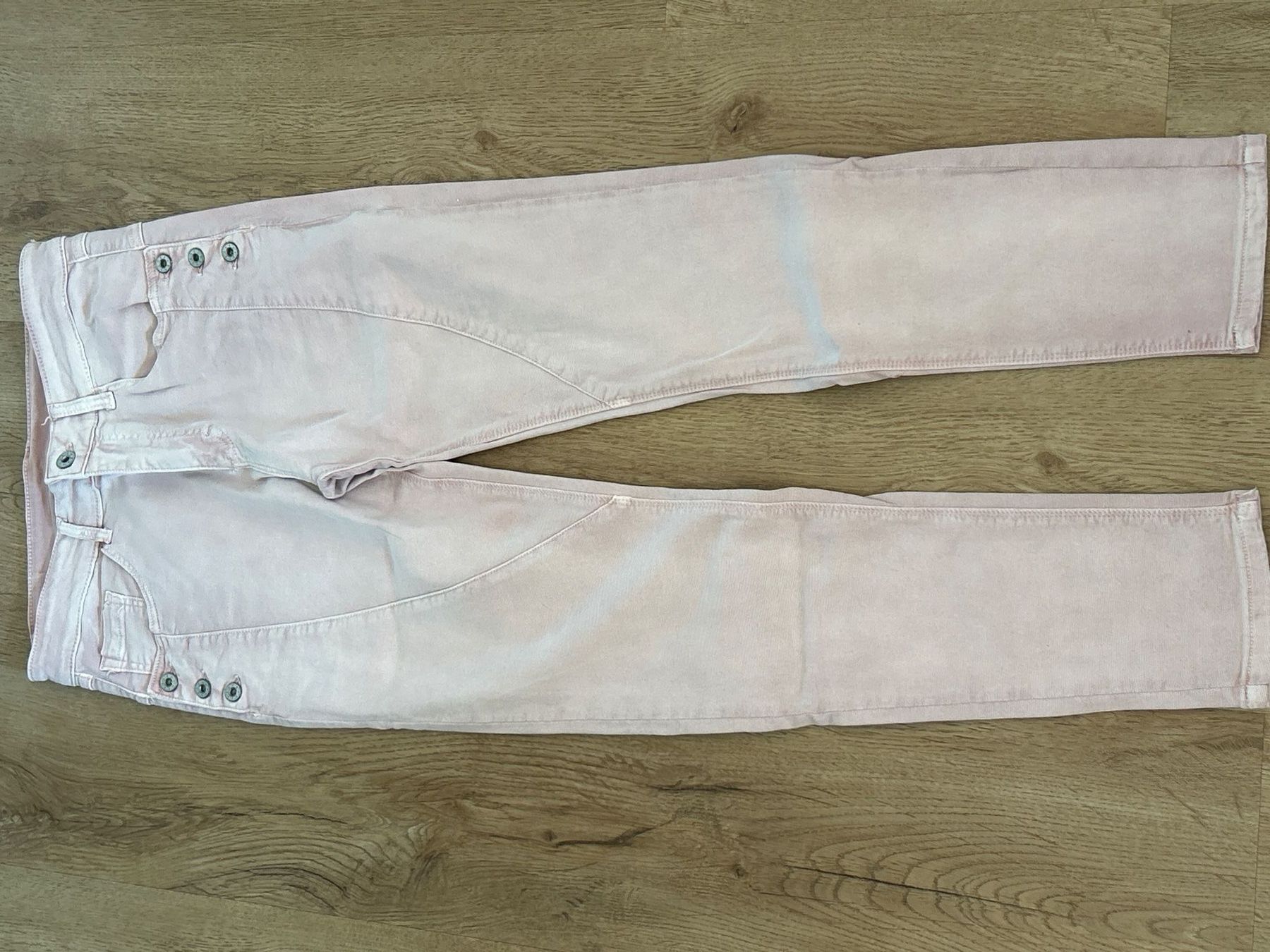 Jeans: Damen Jeans helles rosa, Gr. L – Usato da Brunnen venduto da Nala2929 1