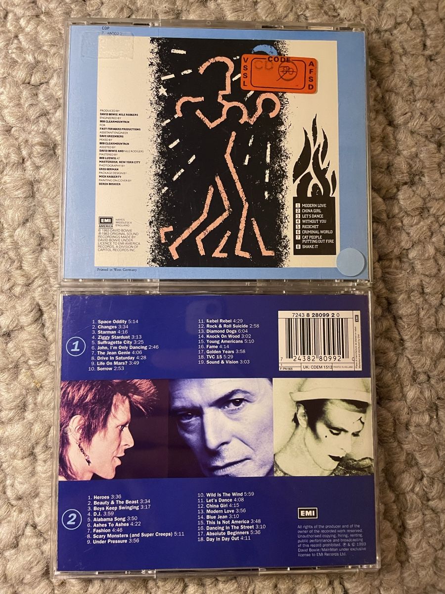 CDs: 2x David Bowie – D'occasion à Reinach AG par trigger7811 2