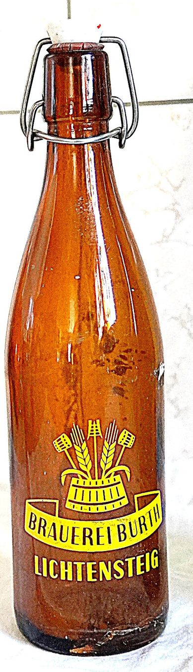 Gläser, Krüge & Flaschen: Brauerei Burth / Schützengarten Bierflaschen alt – Gebraucht aus Baar von 2cvbaar 1