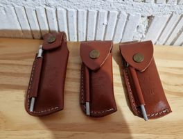 Leder Messeretui Adlerkopf