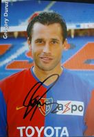Original Autogrammkarte von Grégory Duruz / FC Basel
