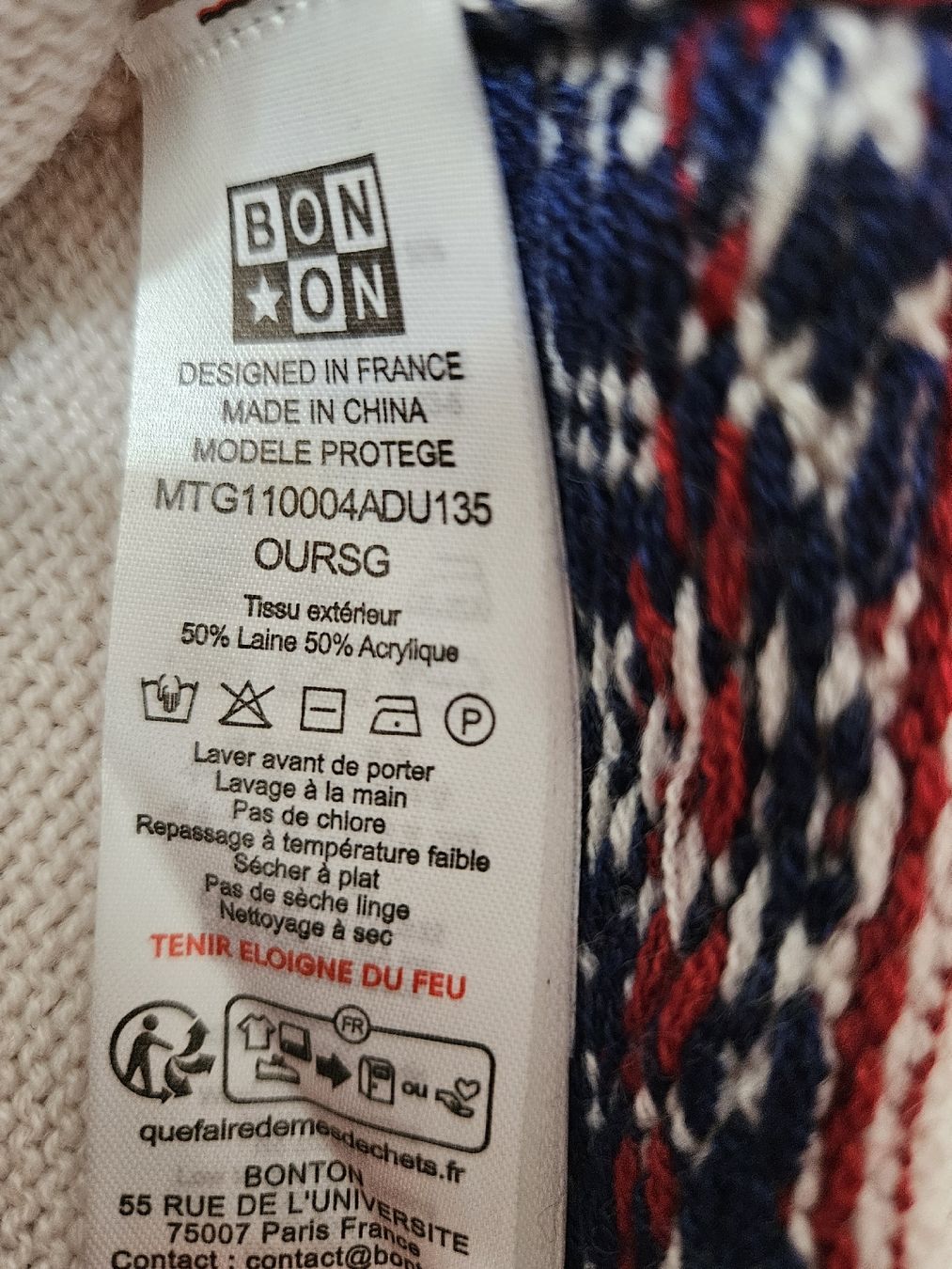 Pullover & Sweatshirts: Bonton Pullover mit Bärenmotiv Gr. 8, neu – Neu (gemäss Beschreibung) aus Lufingen von chr_nhh6 2