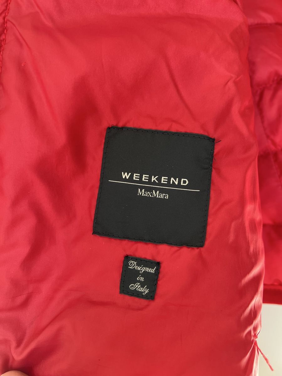 Max Mara Giacche: Max Mara Weekend Damen Steppjacke Rot Daunenjacke – Usato da Zürich venduto da Ju777 2