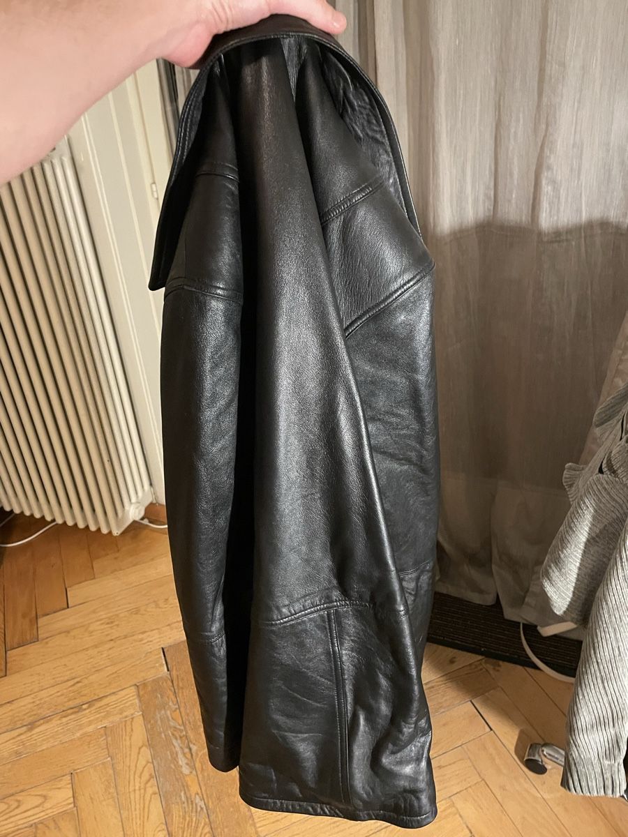 Vestes: Schwarzer Ledermantel/-jacke – D'occasion à Zürich par barale_00 2