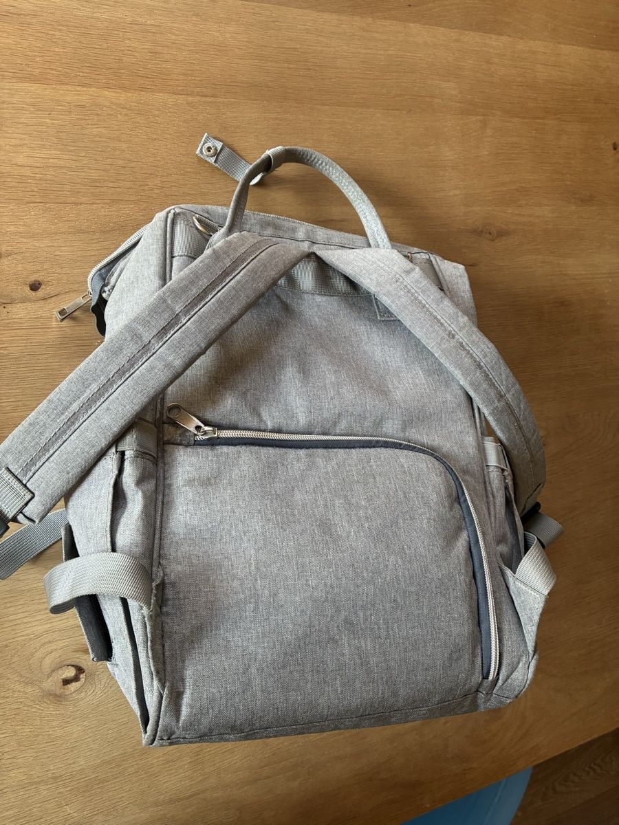 Rucksäcke: Toller Wickelrucksack in Grau – Gebraucht aus Wolfwil von NewGirl 7