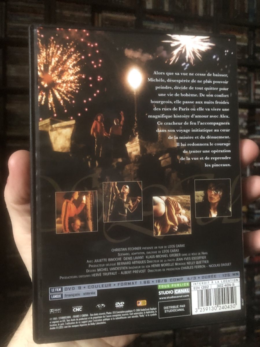 Tutti i DVDs: Les Amants du Pont-Neuf (Juliette Binoche) - dvd – Usato da Lausanne venduto da fransadpop 1