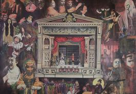 Schulwandbild "Theaterwelt" J. Morier