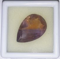 Amétrine poire 25.06 ct - Valeur 200.- Fr