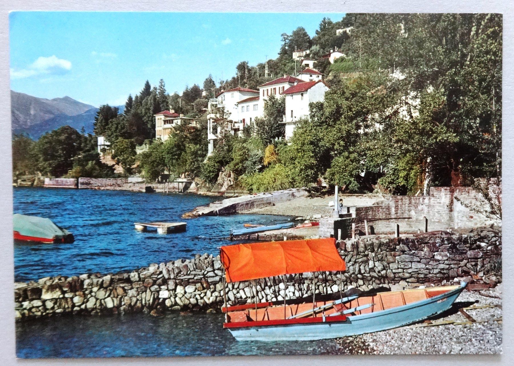 Ansichtskarten: Ranzo - Gambarogno - Lago Maggiore – Gebraucht aus Fétigny von Billy2miny