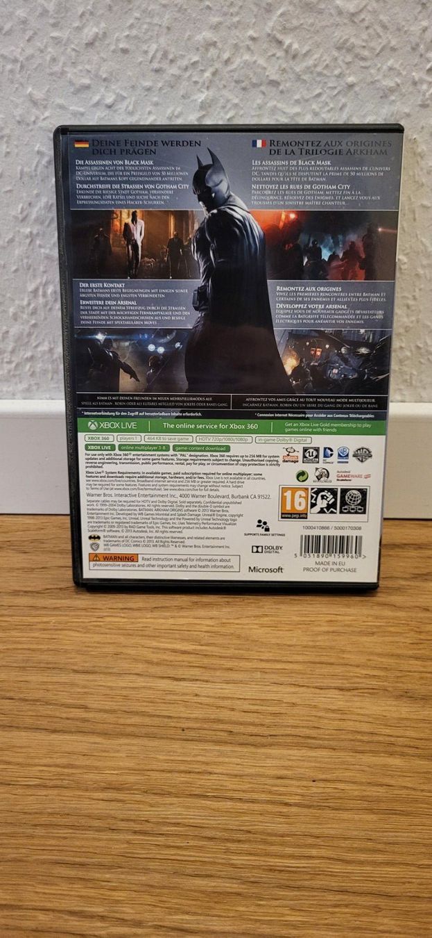 Microsoft Giochi: Xbox 360 - Batman Arkham Origins – Usato da Münsingen venduto da Heroism2010 1