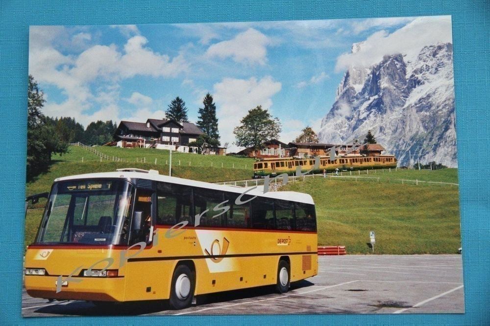 Postauto, WAB, Grindelwald, Wetterhorn, Foto, A 4 (Neu (gemäss ...