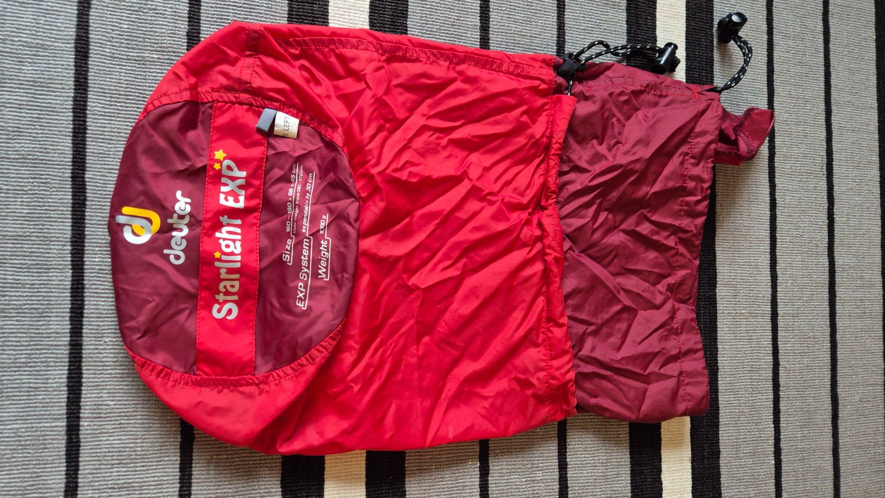 Deuter Sacchi a pelo: Kinder-/Jugendschlafsack Deuter Starlight EXP – Usato da Villnachern venduto da sev_ghc6 5